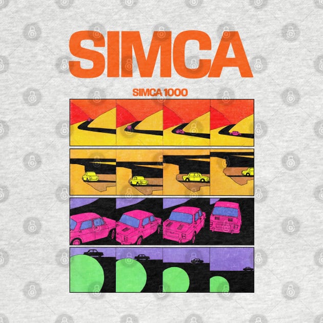 SIMCA 1000 - brochure by Throwback Motors